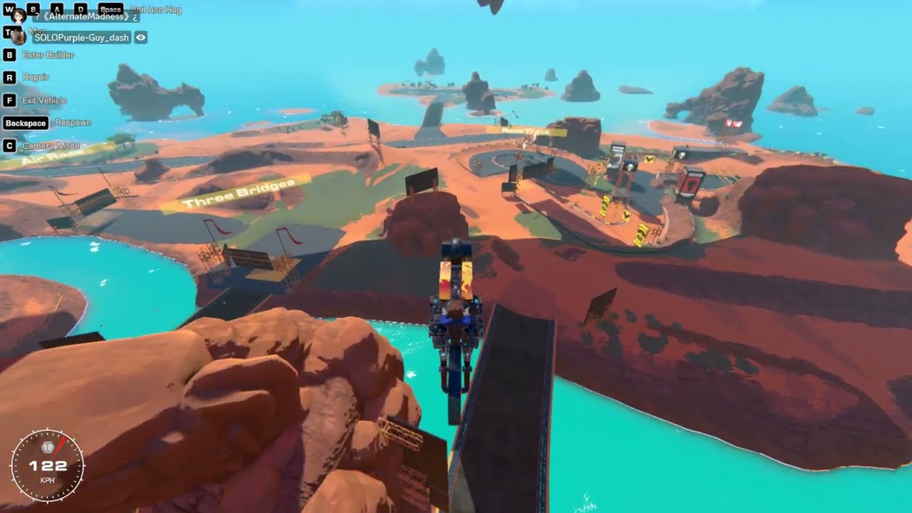 TrailMakers | I Drove off the centrifuge and took 0 damage