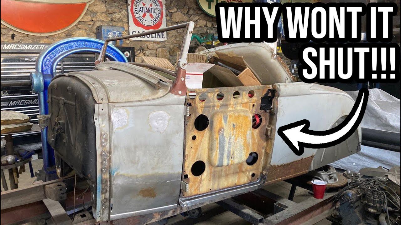 How to Fix a Rusty Ford Model A Door Part 1 - Rust Repair
