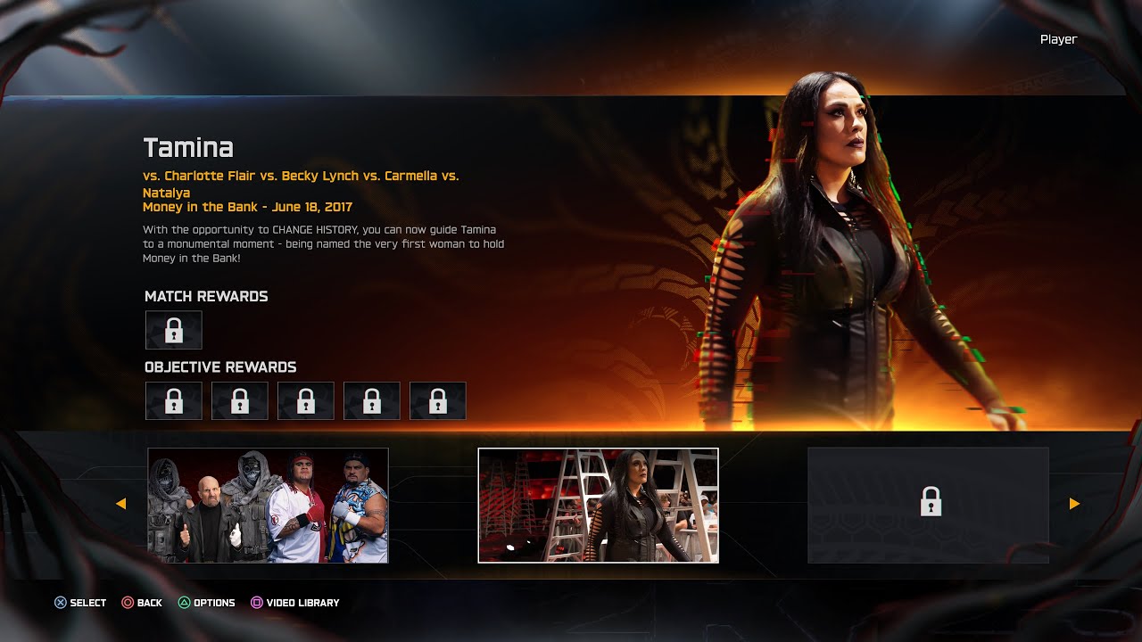 WWE 2K25 Gameplay 4K | SHOWCASE | Tamina Money in the Bank