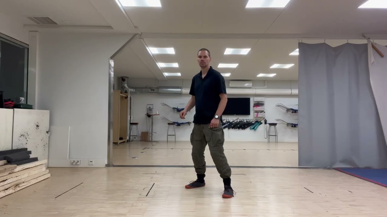 The body makes circles