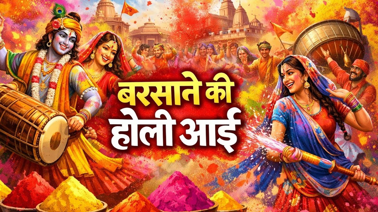Holi Song | होली के गाने | बरसाने की होली आई | ब्रज की होली | New Holi Song | Letest Holi Song 