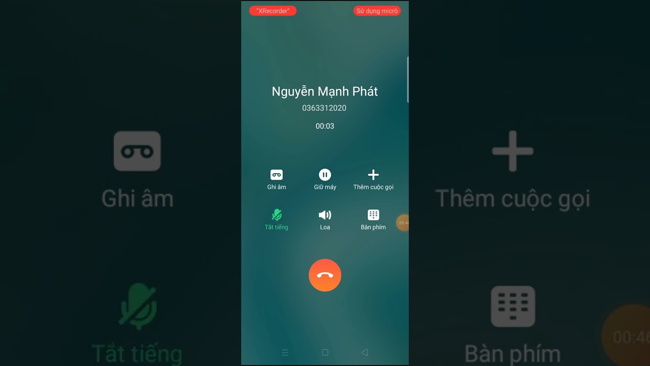 OPPO A1k Incoming call Fakes Nguyễn Mạnh Phát