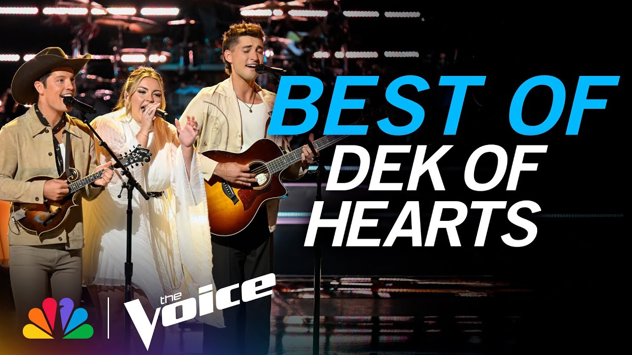 The Best Performances from Finalists DEK of Hearts | The Voice | NBC