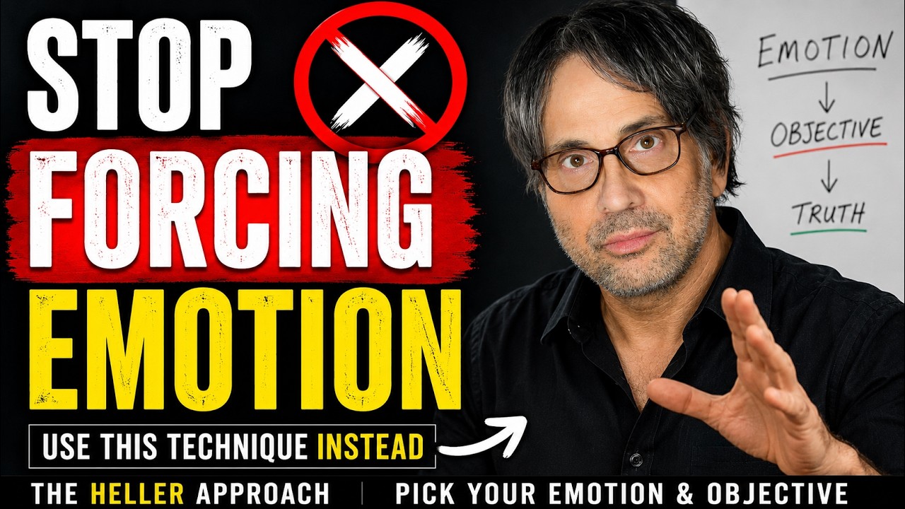 How to Pick Your Exact Emotion & Objective in Any Scene