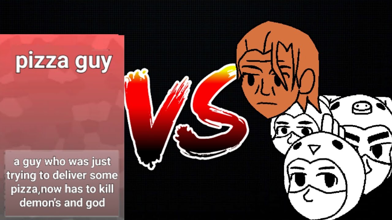 Pizza guy jgn vs man of nature|item asylum gameplay