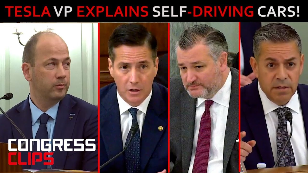 Everything Tesla's Engineering VP Just Said to Congress about AVs!