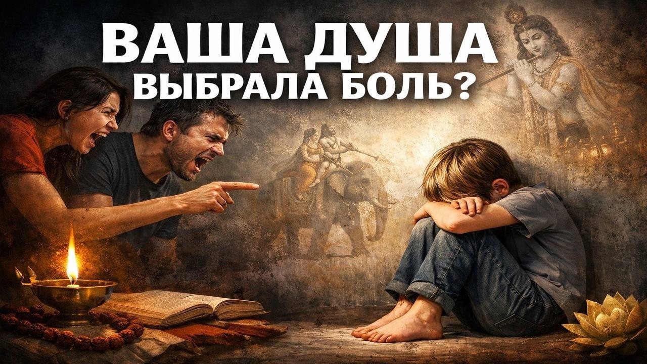 РОЖДЕНИЕ в ПРОБЛЕМНЫХ Семьях: Почему ДУША Выбирает ТЯЖЕЛУЮ КАРМУ? Веды о НАБОЛЕВШЕМ
