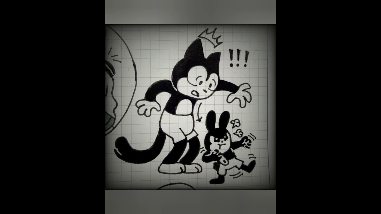 cartoon cat (Julius the cat)