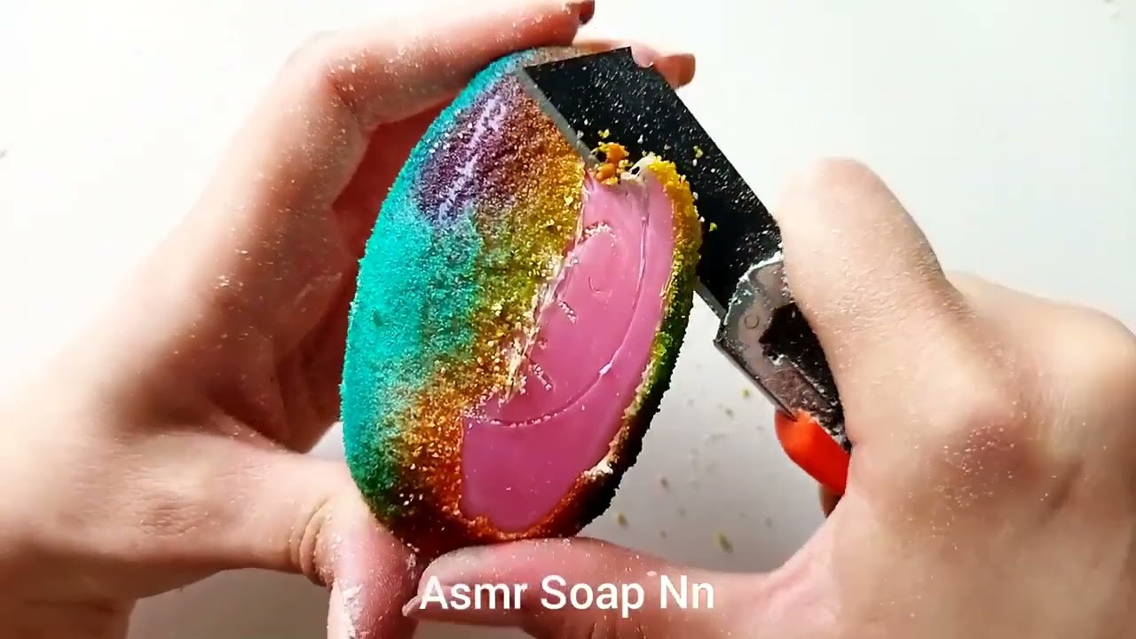 Soap catting/ Soap carving/ Резка мыла/ Asmr soap