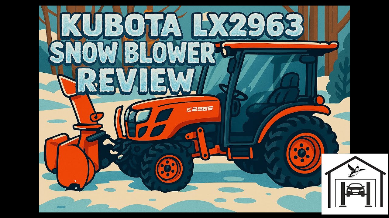 Product Review: Kubota LX2963 Snow Blower on a LX3520 Tractor
