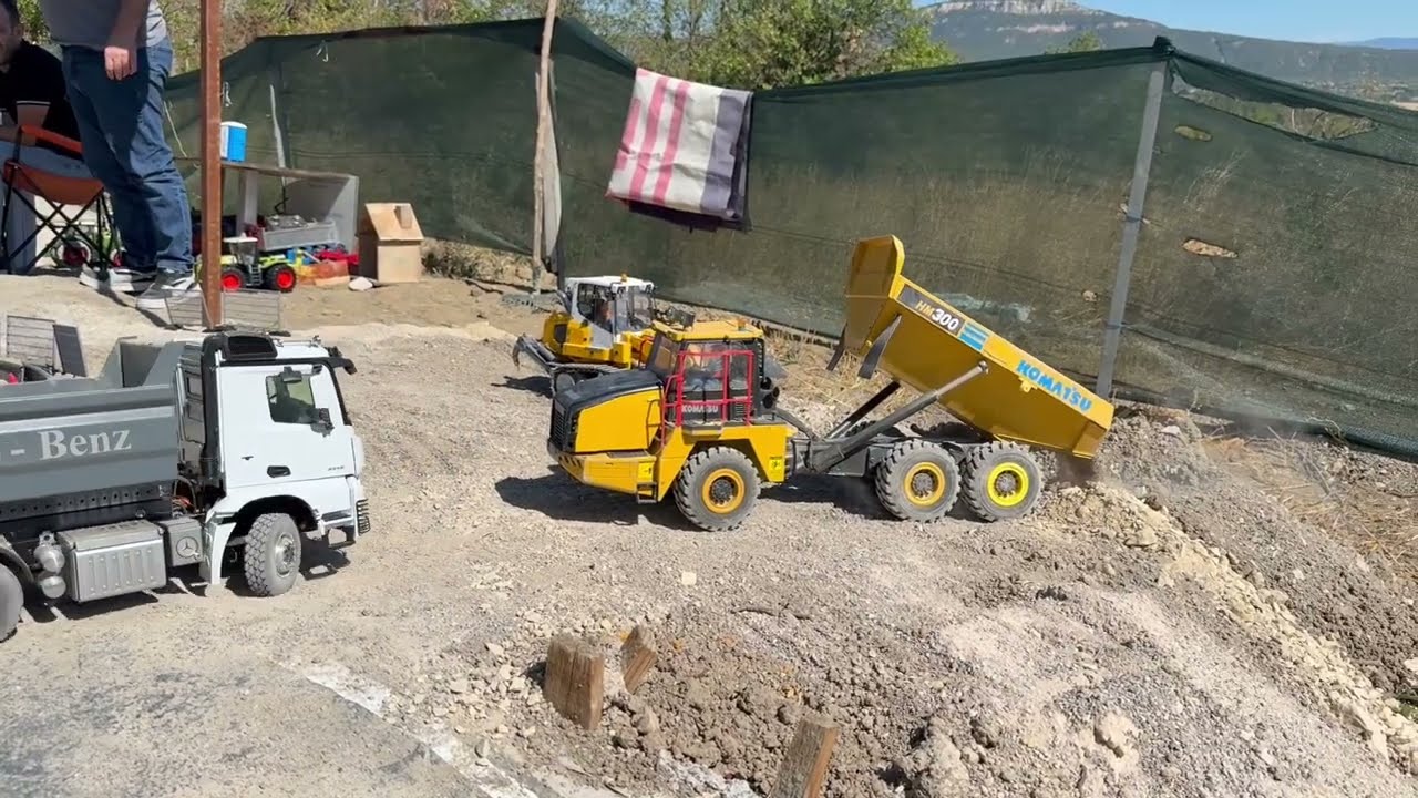 #17 Buluşma / Meet 14.09.2025 | Liebherr LR636 1/14 Dozer MAN Volvo Komatsu RC Truck Uzaktan Kumanda