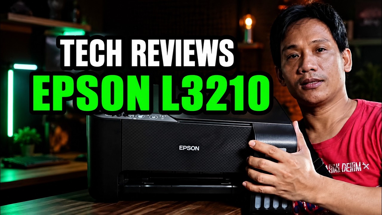 EPSON L3210 REVIEWS,  UNBOXING,  DOWNLOAD DRIVER, INSTALLATION, TEST PRINT HOW TO PRINT PHOTOS