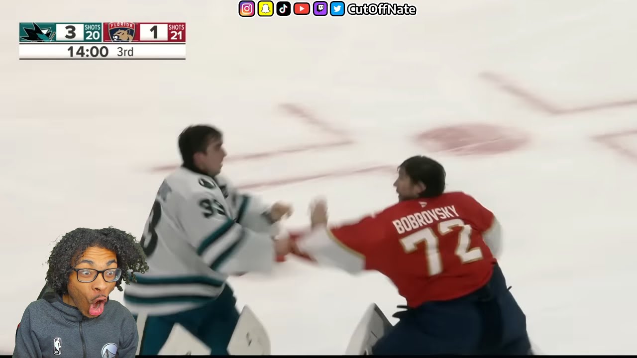 Sharks Fan Reaction To NHL Highlights | Sharks vs. Panthers - January 19, 2025