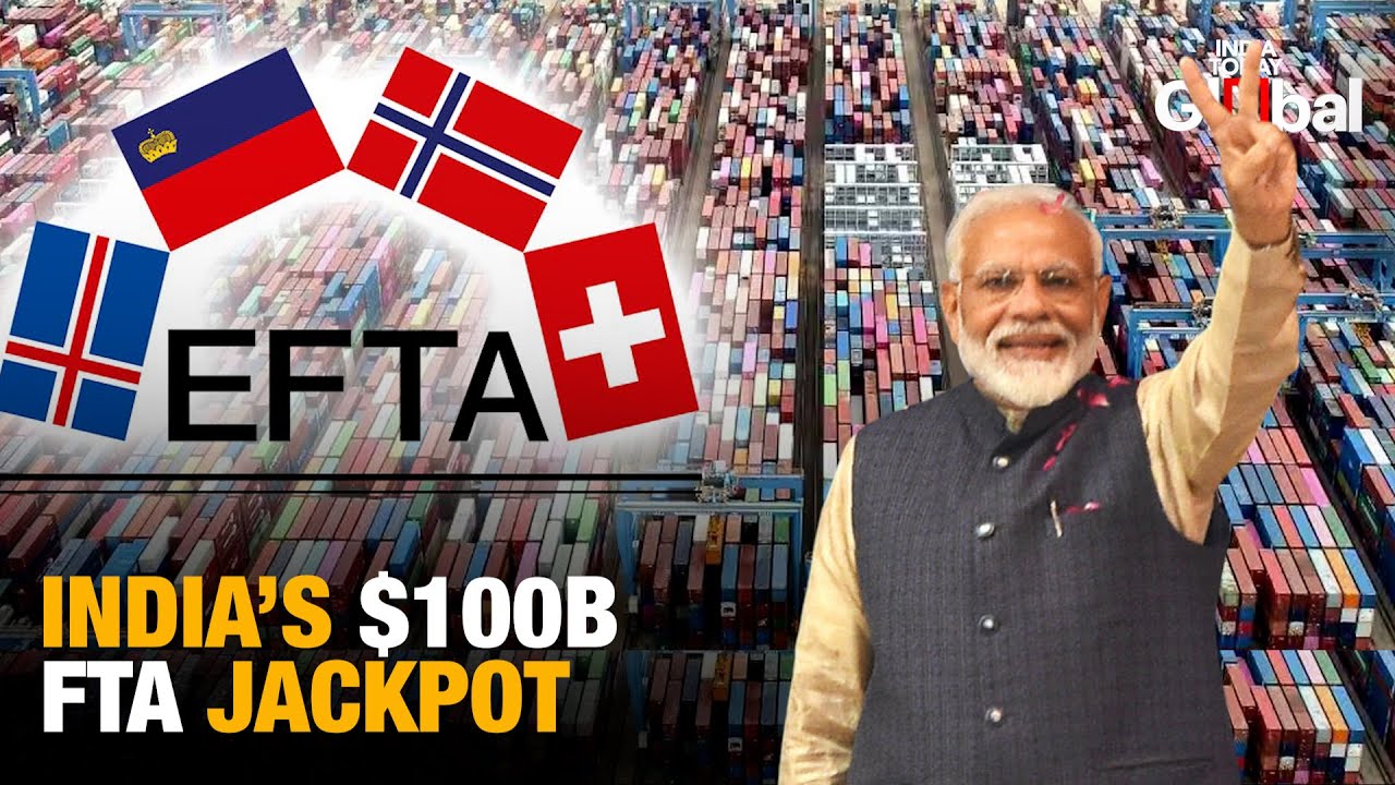 India’s Historic FTA With Europe’s Wealthiest Economies | A Strategic $100 Billion Game-Changer