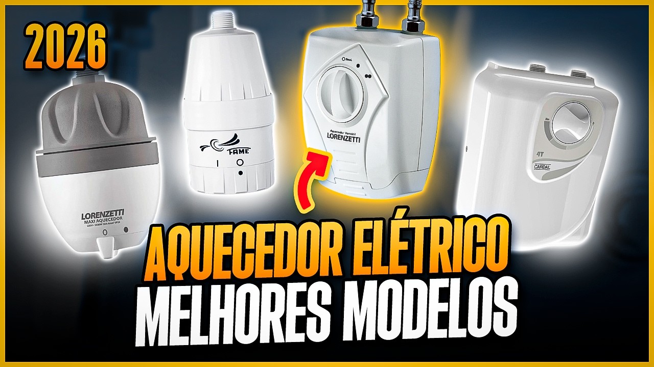 Qual AQUECEDOR DE ÁGUA ELÉTRICO Comprar em 2025? 4 Modelos Mais Vendidos - Aquecedor para Torneira