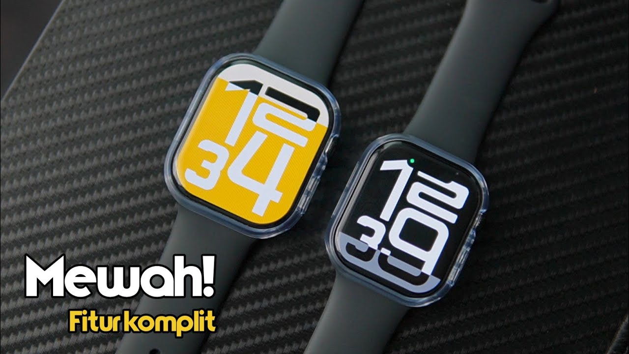 SMARTWATCH 490RIBU SEMEWAH INI ⚡ UNBOXING MICROWEAR W10 PRO & W10 PRO MINI INDONESIA