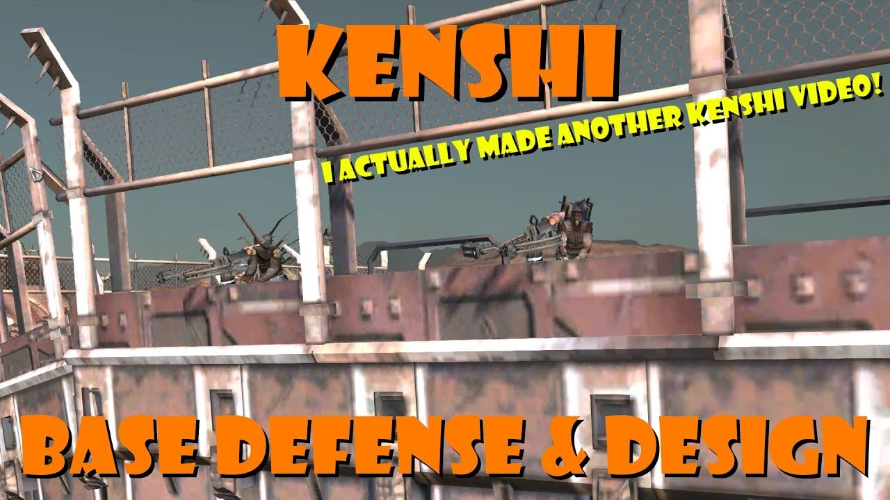 Kenshi - Base Defense Tutorial - Designing Your Base to Repel Attacks