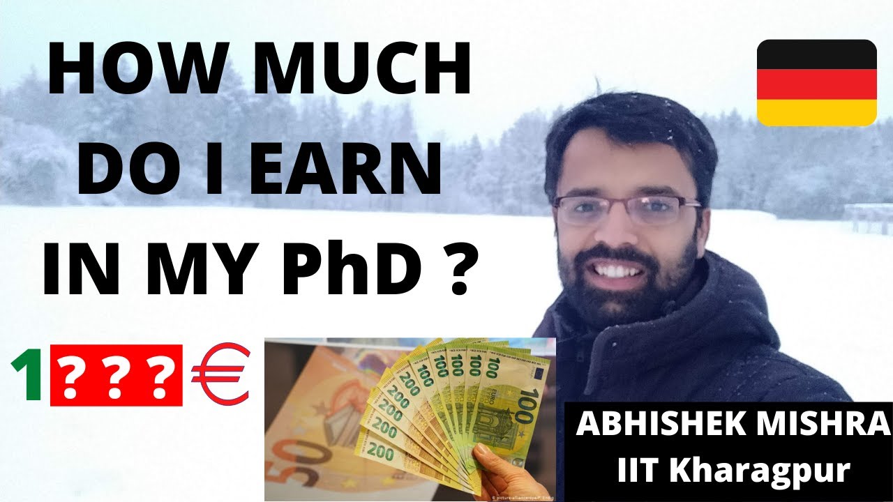 How much salary do I Earn in my PhD ? Vlog #1 Munich