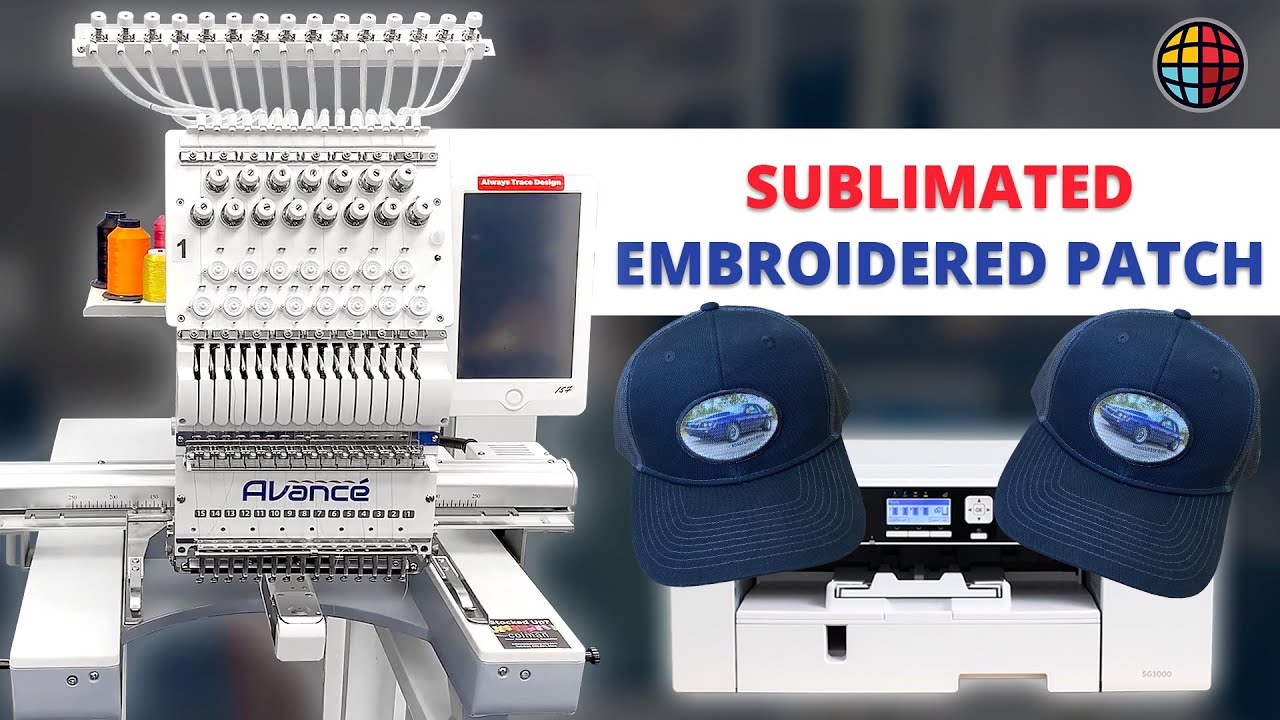Custom Sublimated Embroidered Patch | Sawgrass & Avancé 1501C