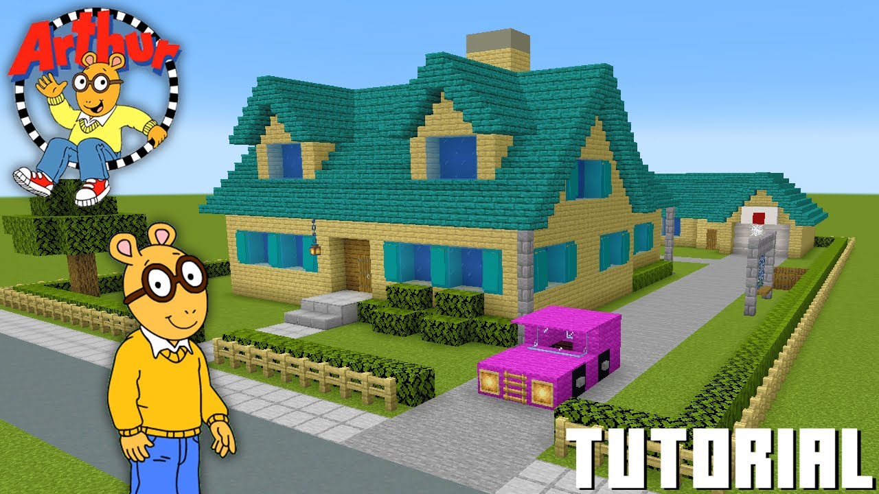 Minecraft Tutorial: How To Make Arthur Reads House 