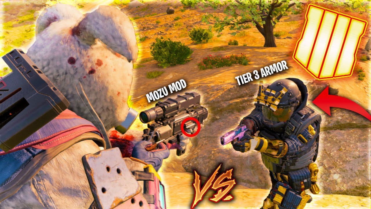 MOZU SKULL SPLITTER OPERATOR MOD vs. TIER 3 ARMOR in Blackout...😳 (Operator Mods in Blackout)