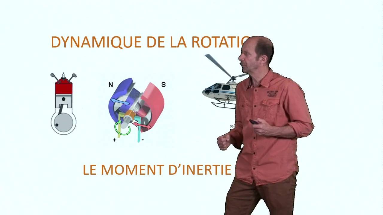 La dynamique de la rotation et le moment d'inertie