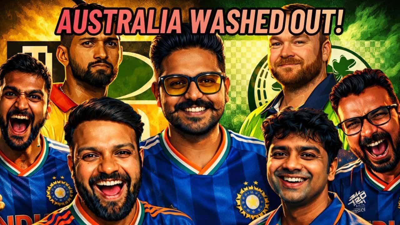 RAIN KNOCKS AUSTRALIA OUT! | ZIM vs IRE LIVE DISCUSSION
