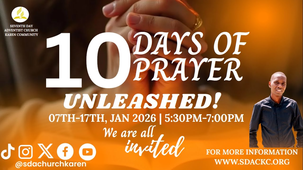 Day 1 || Ten Days of Prayer ||  7th Jan 2026