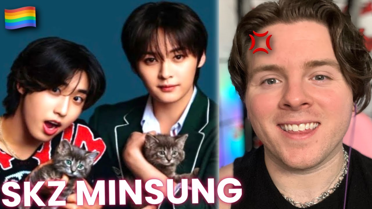 Minsung of STRAY KIDS making All of us Feel Single