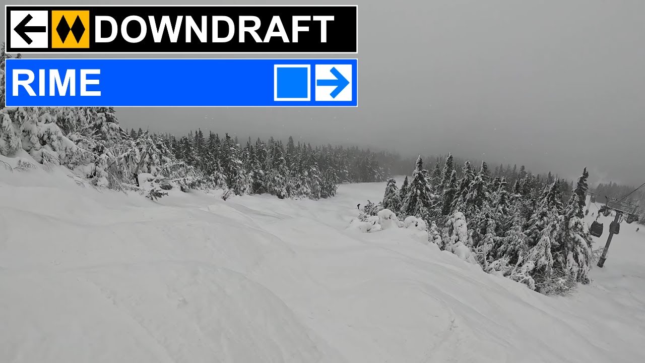 Killington, VT - ◊◊ Downdraft Headwall to 🟦 Rime (11-23-25) [4K]