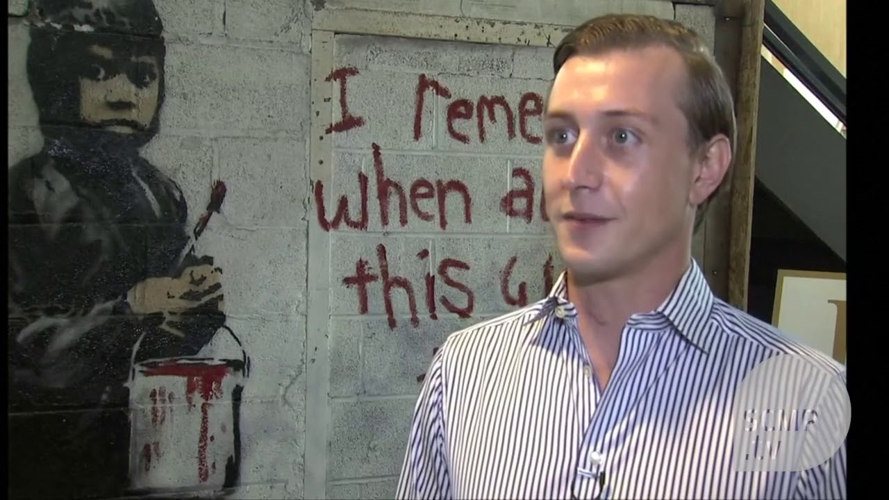 Original Banksy with a rare identity clue to be auctioned