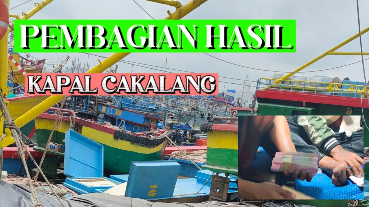 ada yang dapat pancingan 45 jt | pembagian hasil kapla cakalang