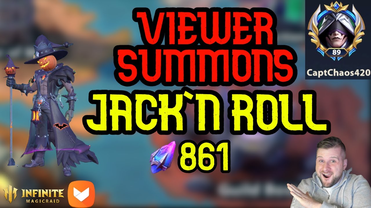 Miracle Wishes Jack'N Roll Viewer Summons CaptainChaos Super Lucky! - Infinite Magicraid
