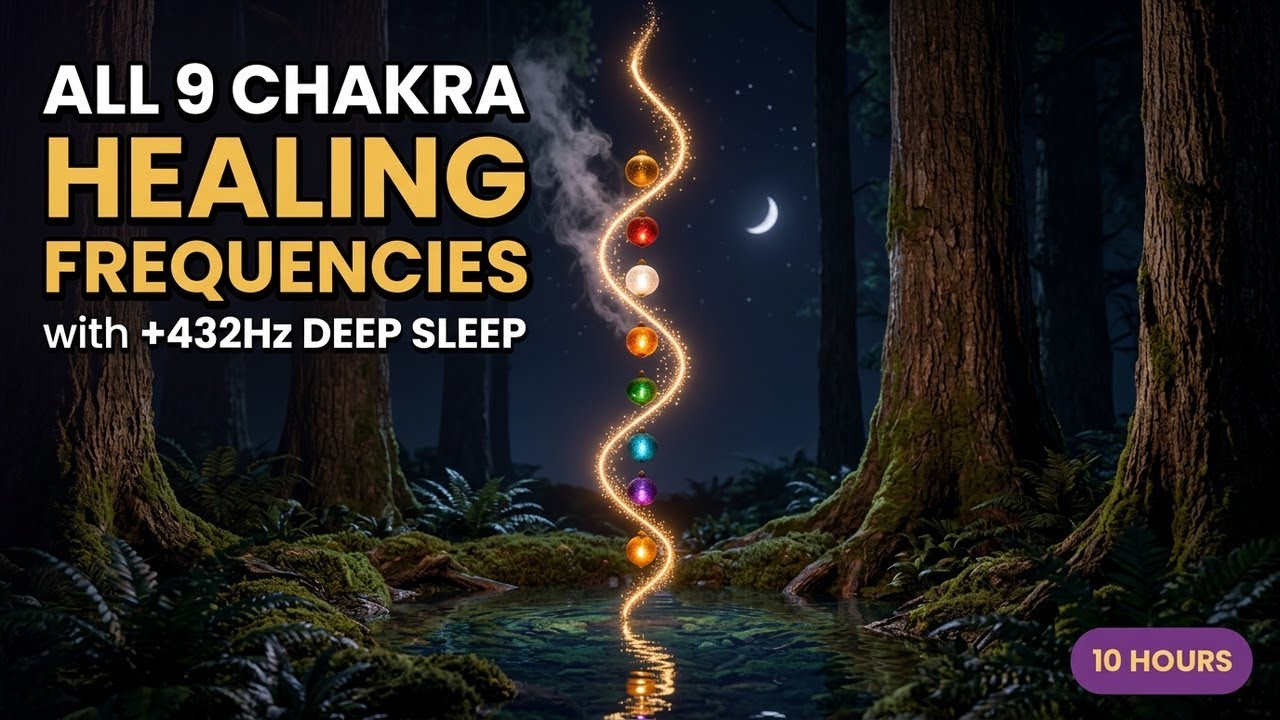 ✨ Sacred Sands of Solfeggio | All 9 Solfeggio Frequencies | 10 Hours Deep Healing Meditation Music