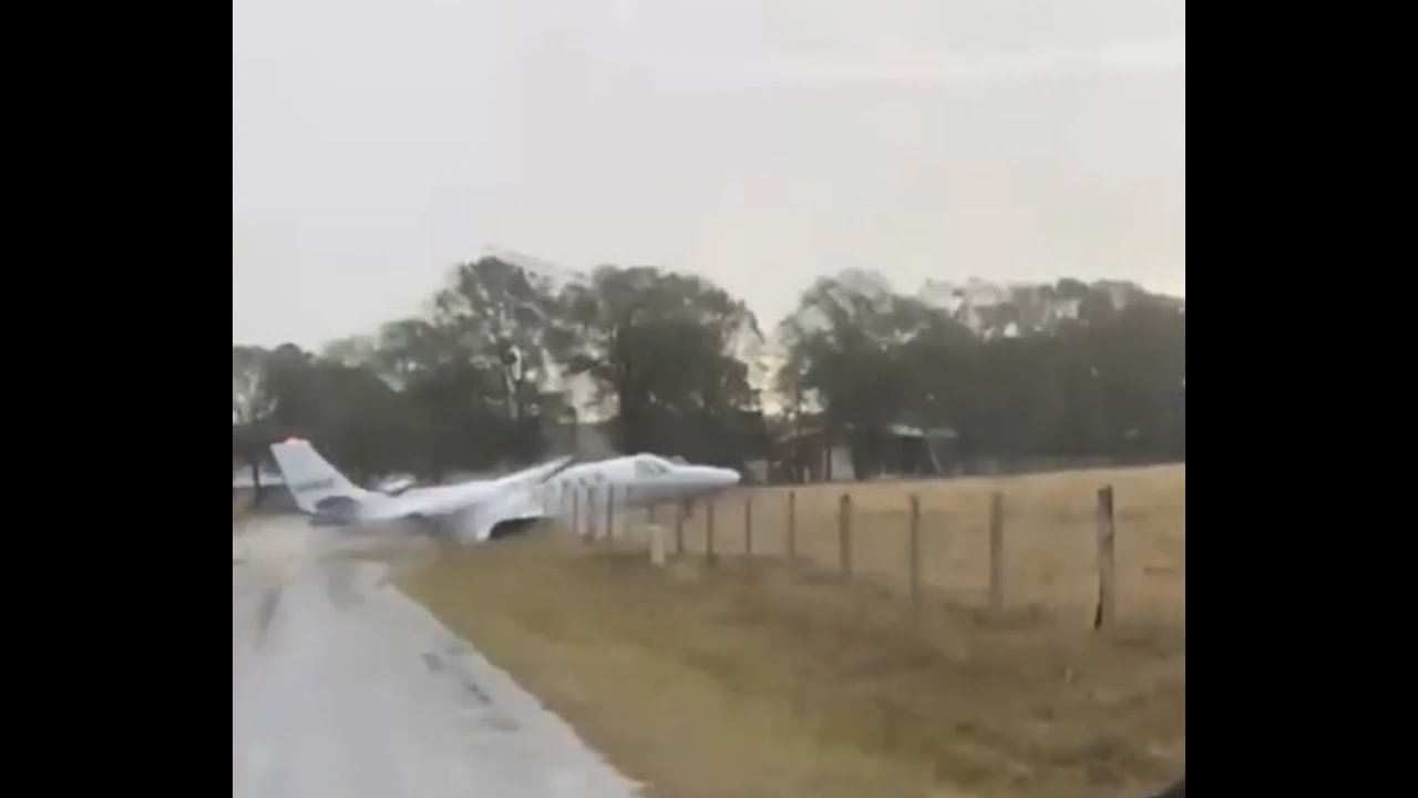 Cessna 551 Citation II runway overrun at Lufkin Angelina County Airport (LFK/KLFK), Texas (Dec 2020)