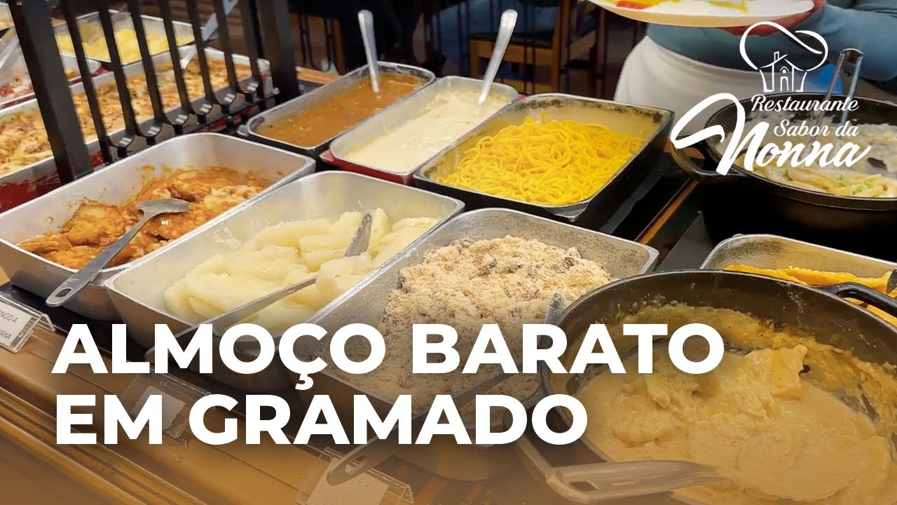Almoço barato em Gramado | RESTAURANTE SABOR DA NONNA | Economizar em Gramado