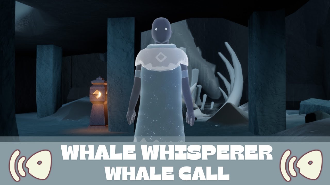 where to find Whale Whisperer and whale call :sky children of the light