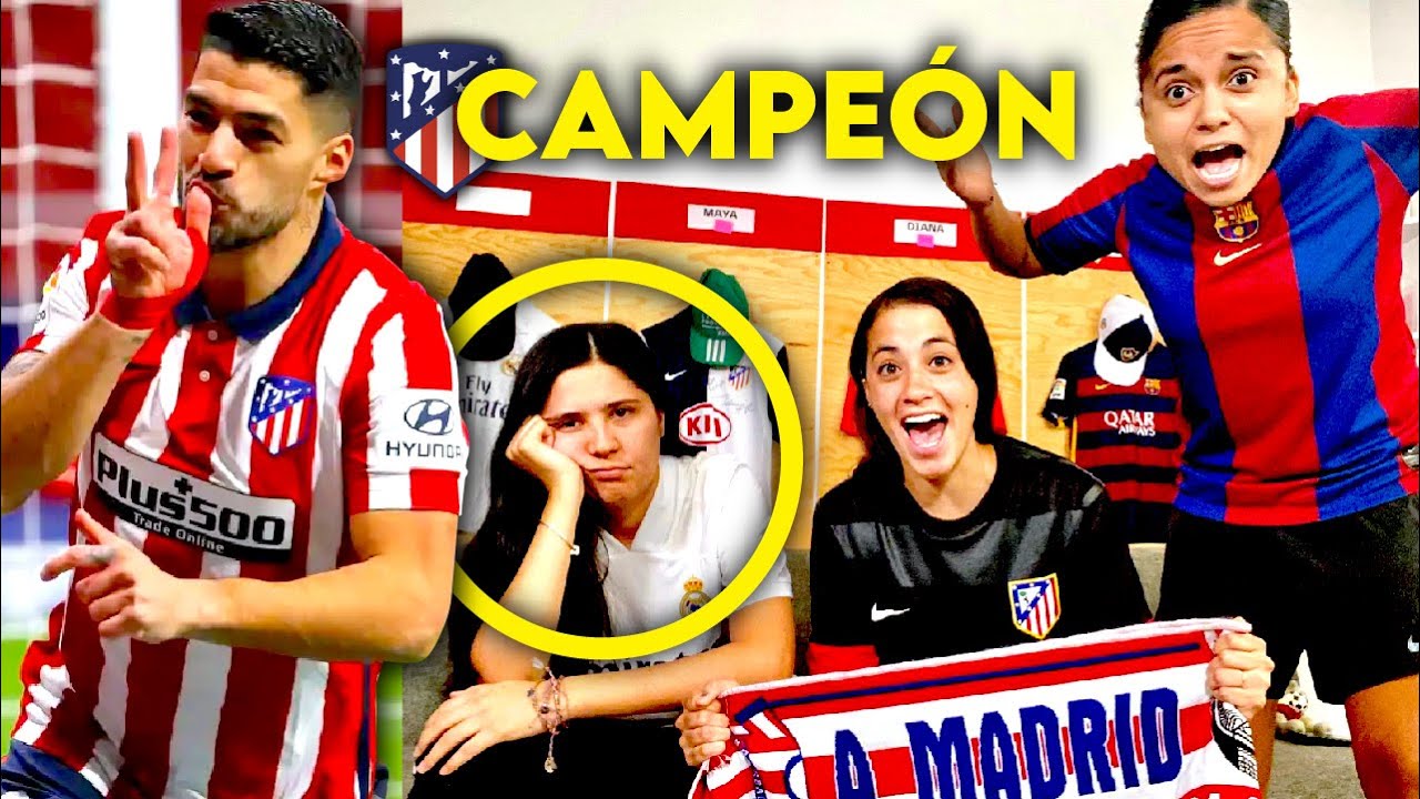 Reacción: ATLÉTICO DE MADRID CAMPEÓN CON LA HIJA DEL CHOLO | Dúo Dinámico