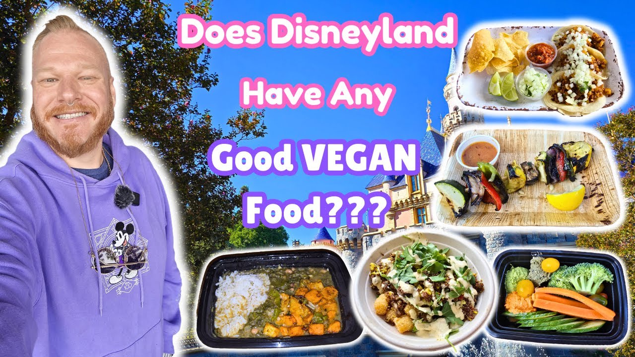 Disneyland VEGAN Food Options, My Favorite Vegan Food at the Park | Delicious Eats & Great Food!