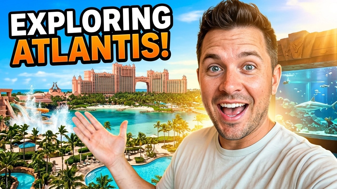 Дневной абонемент на посещение курорта Atlantis Bahamas | Аквапарк, экспозиции аквариума и райски...