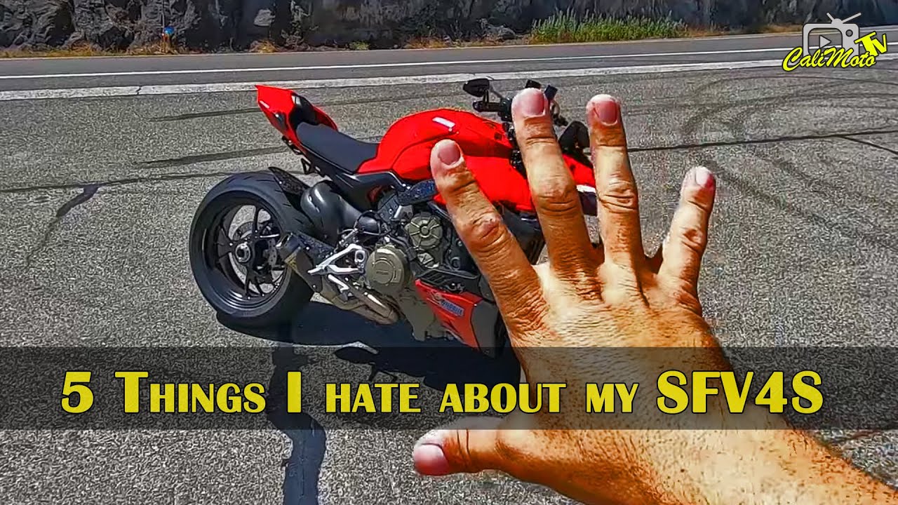5 Things I Hate About my 2020 Ducati Streetfighter V4 S