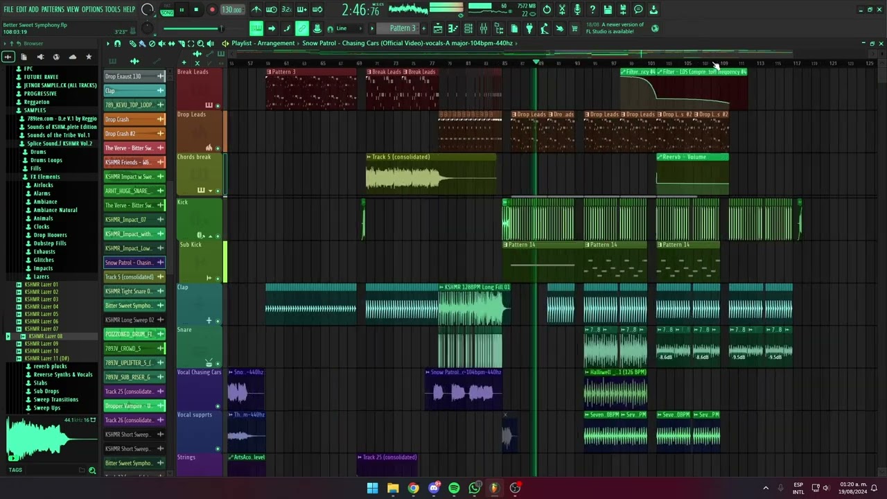 The Verve  - Bitter Sweet Symphony (W&W & KEVU Festival Mix)  [Sevenxs Remake] +FLP Download