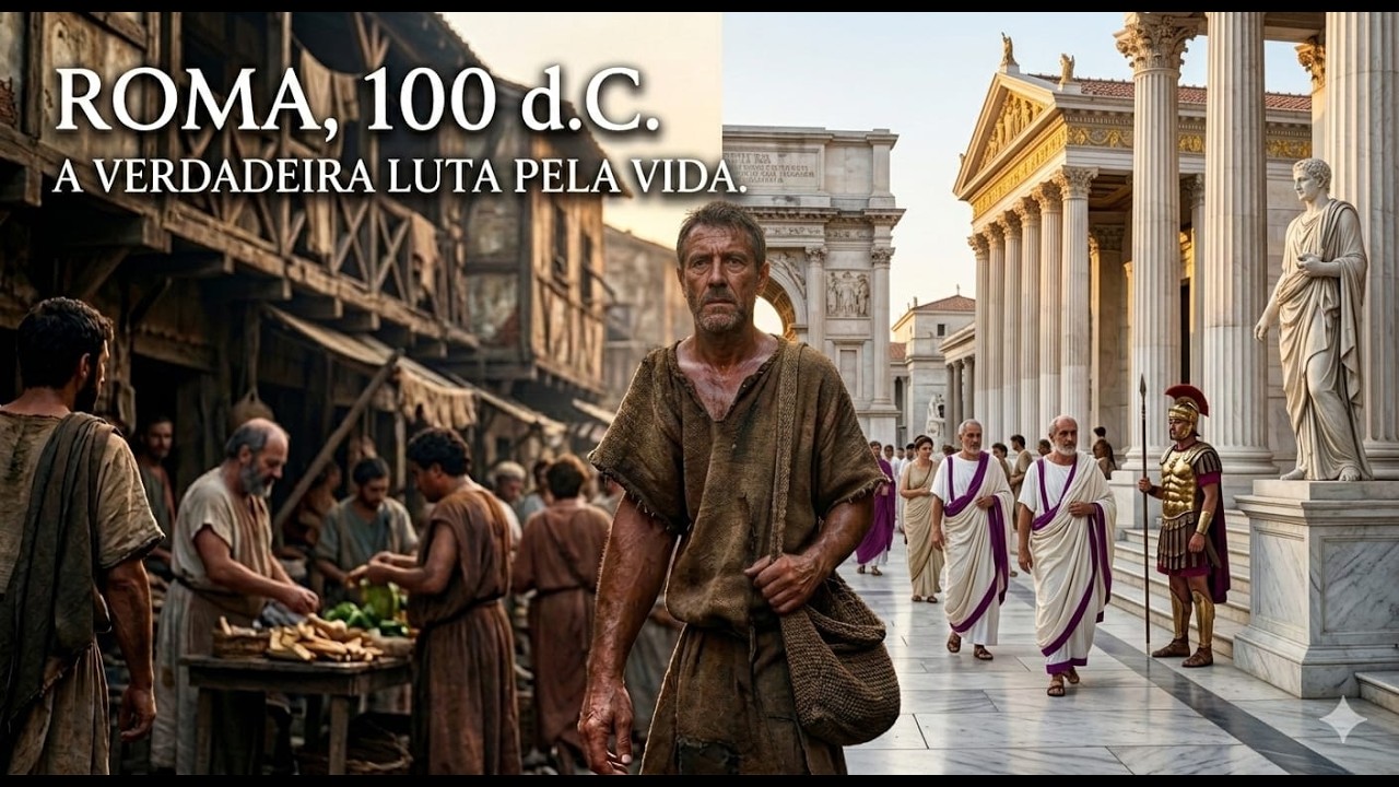 COMO ERA VIVER EM ROMA NO ANO 100 d C