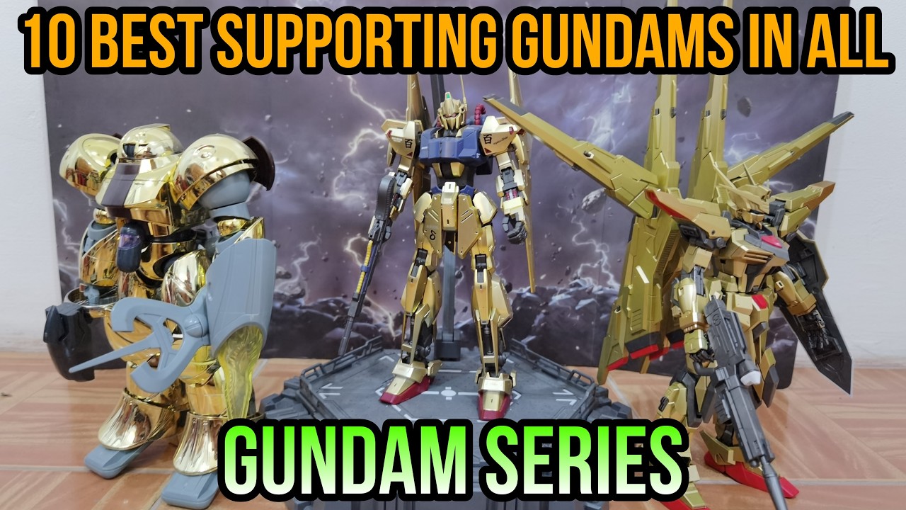 Топ-10 лучших второстепенных персонажей Gundam во всех сериях Gundam #bandai #gundam