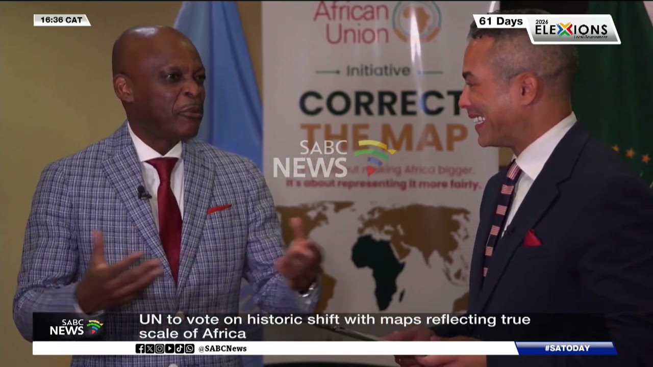 UN to vote on historic shift with maps reflecting true scale of Africa