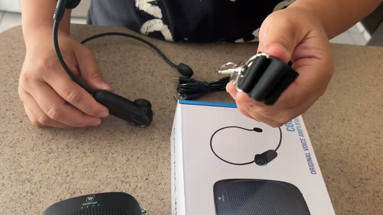 Yoceweca Winbridge Wireless Voice Amplifier with Headset Microphone || Product Review