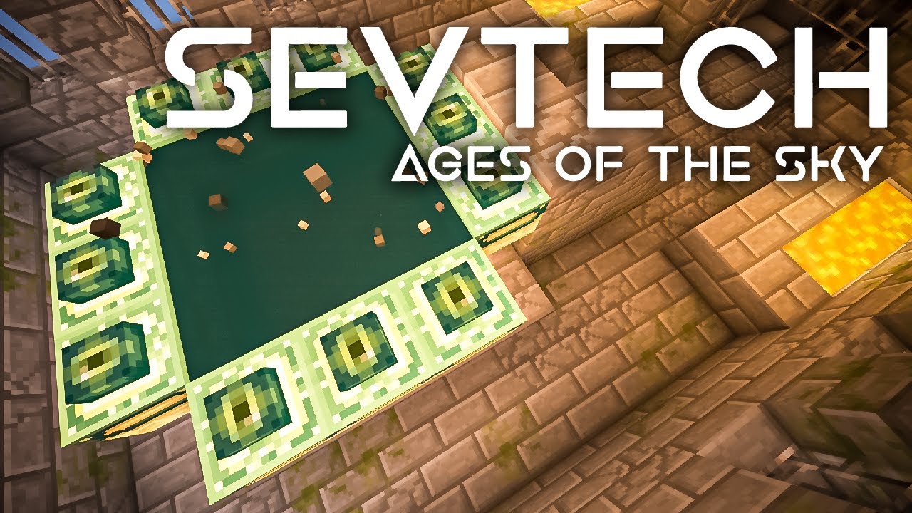 SevTech: Ages of the Sky Ep. 30 Unbreakable Shuriken & End Raid