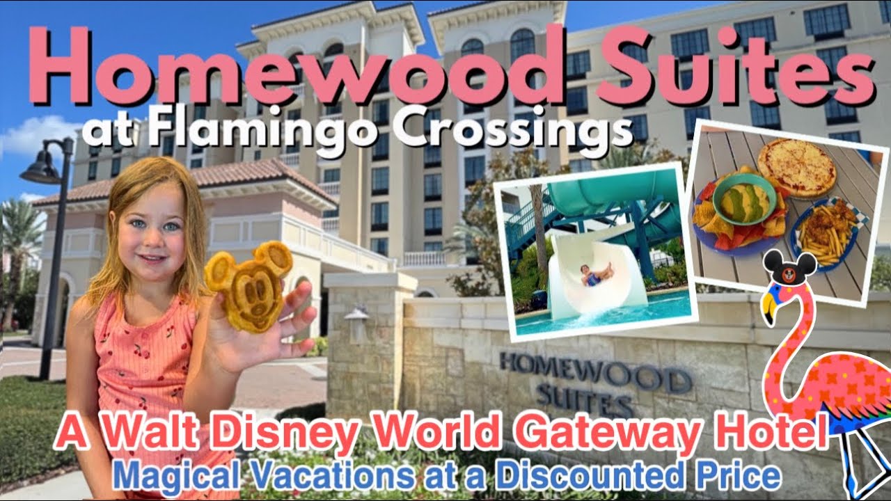 Disney Vacation at a Discount • Homewood Suites Flamingo Crossings  #disneyvacation #orlandoflorida