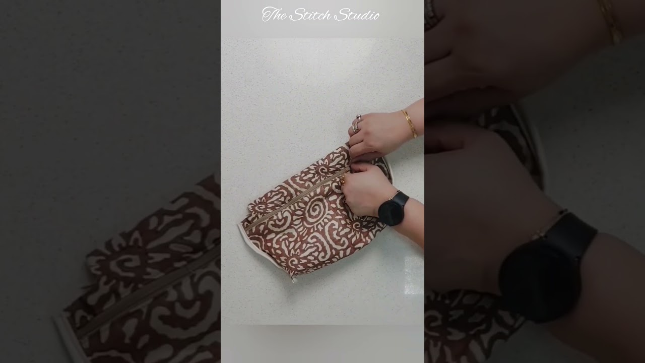 #vanitybag #vanity #corduroy #tutorial #travelcase #sewing #GlamPouch #BeautyBag  #pouch #howto #diy