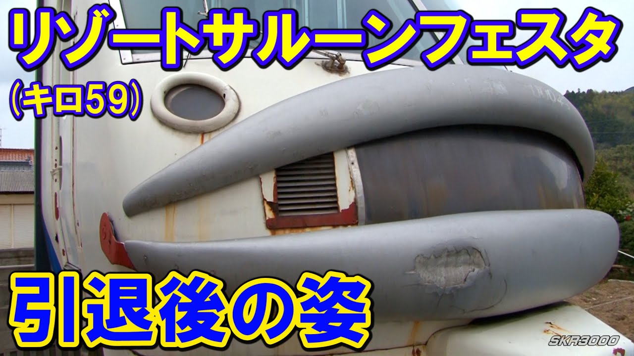 【リゾートサルーンフェスタ(キロ59)の引退後の姿】